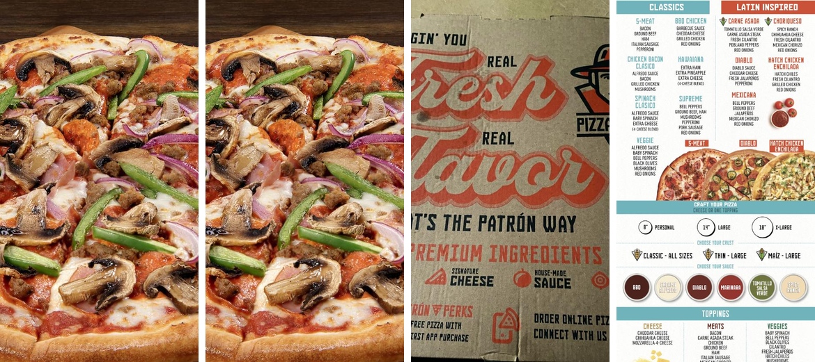 Pizza Patron Tezel/Culebra Road Menu